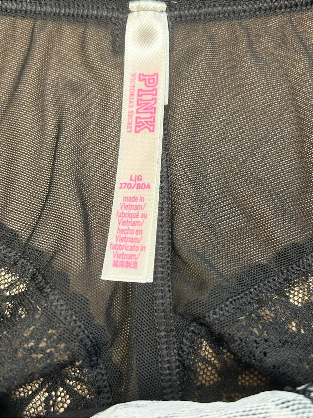 PINK Victoria’s Secret Cheekster Panty L